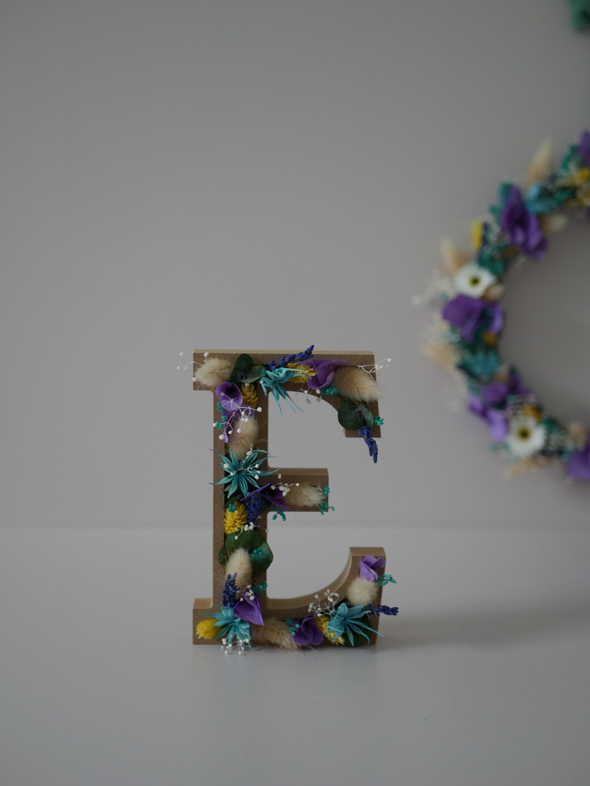 Lettre fleurie - L'intrépide