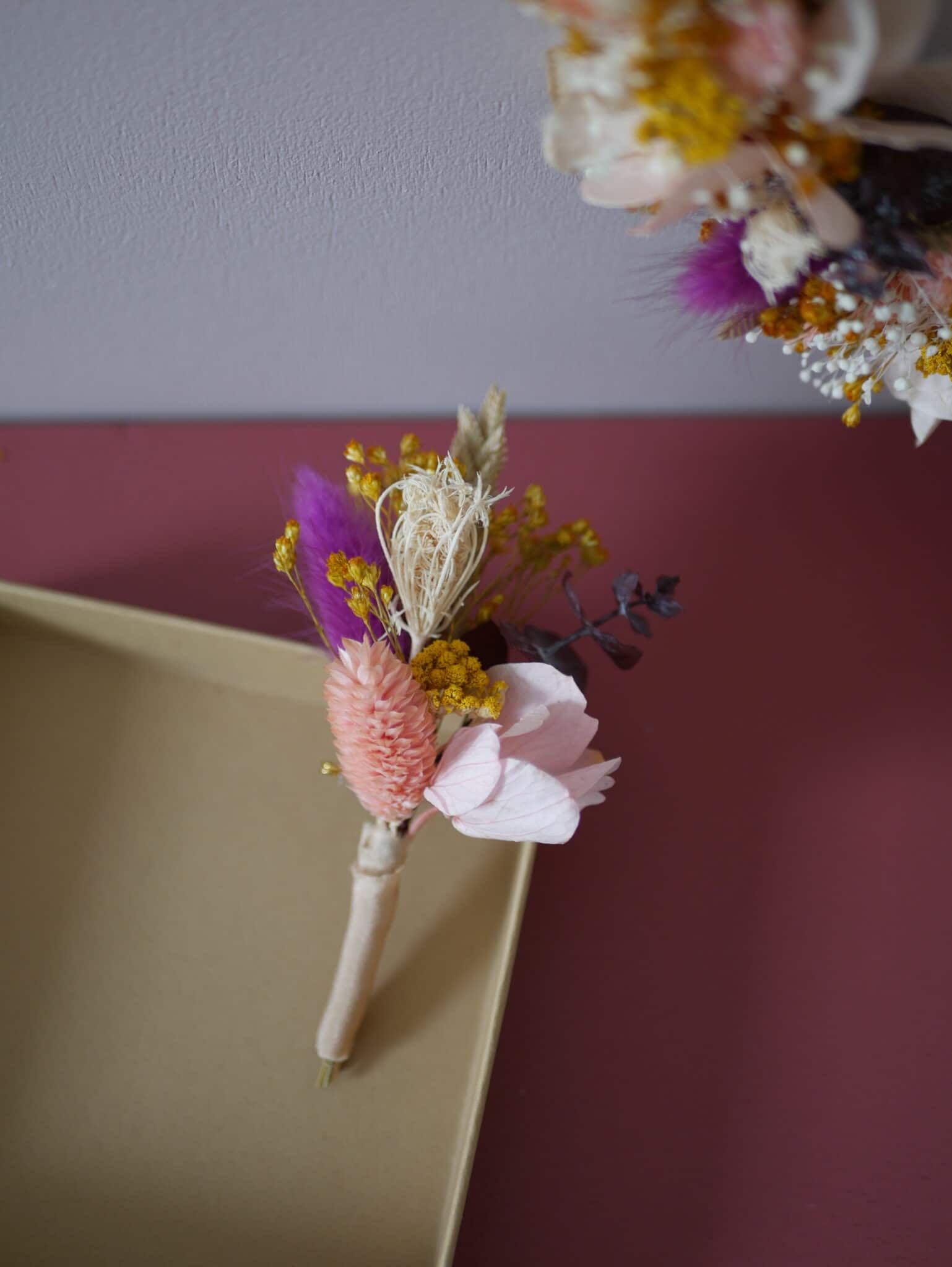 Boutonnière - La timide