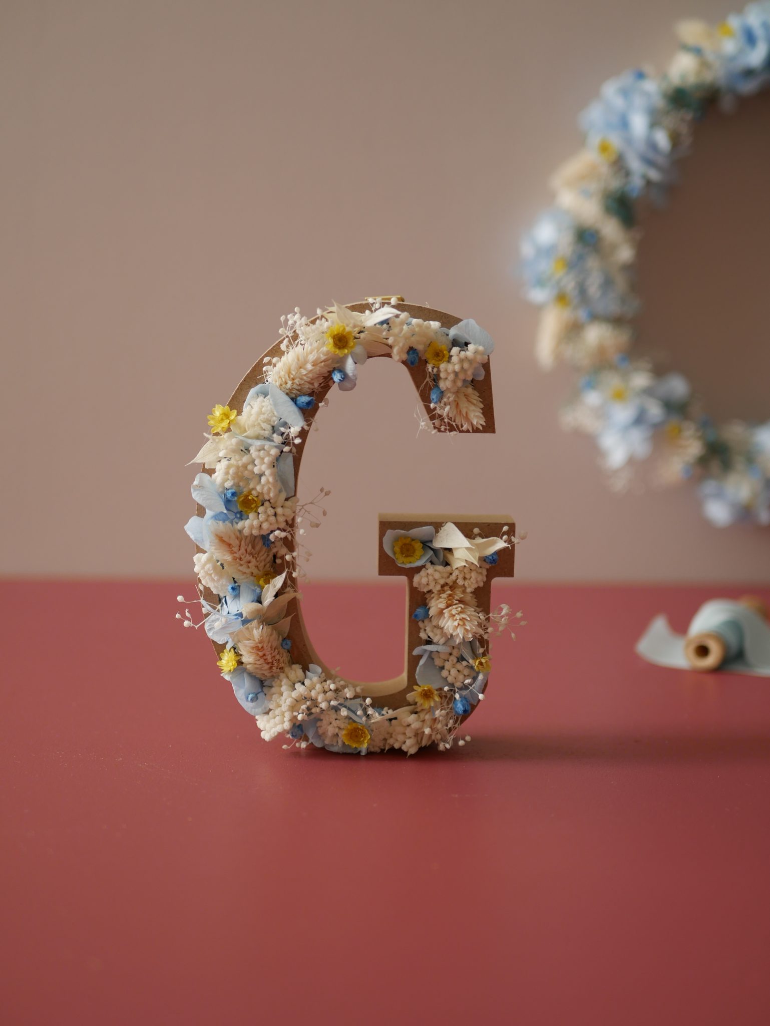 Lettre fleurie - La rêveuse