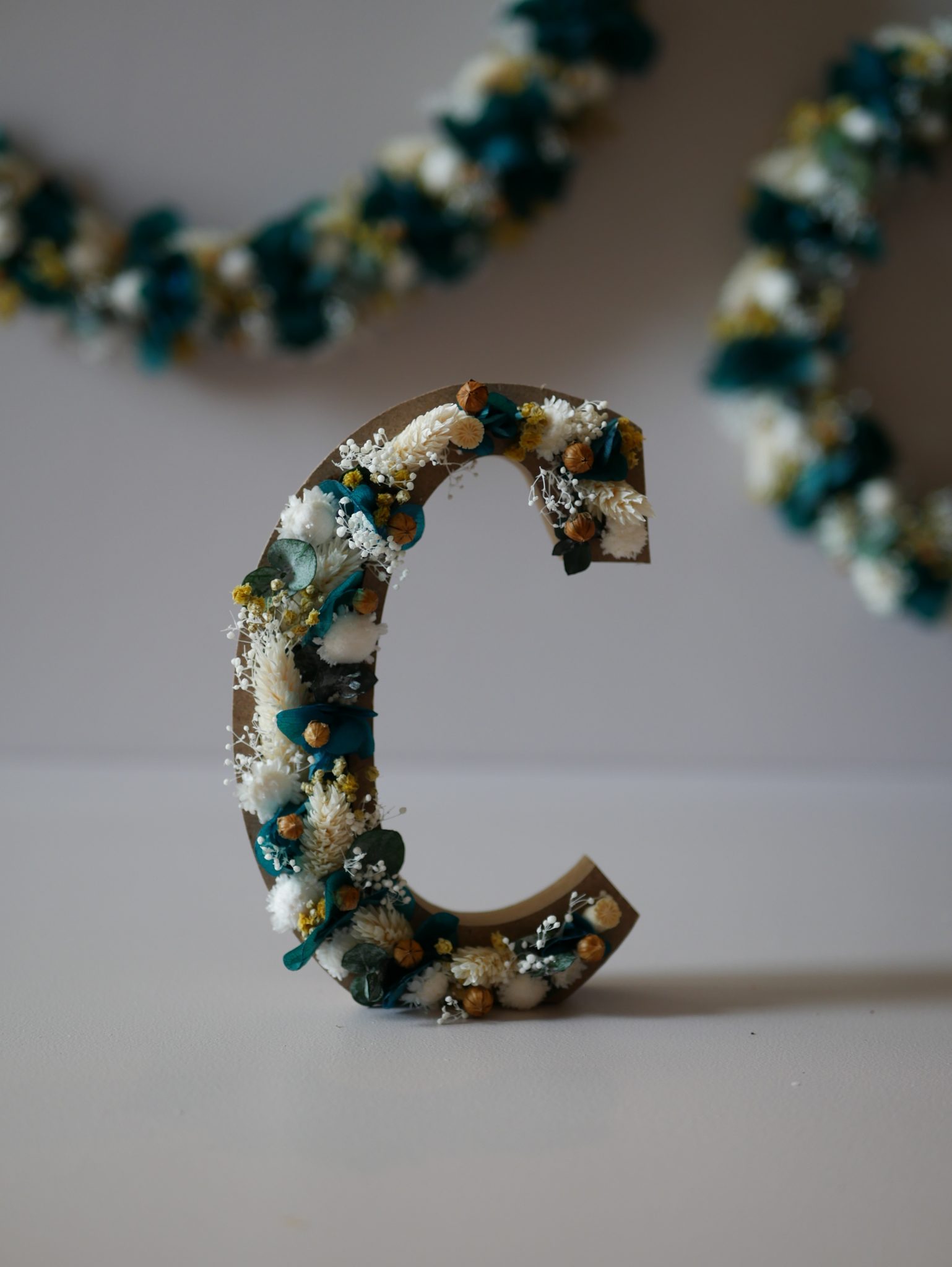 Lettre fleurie - L' élégante