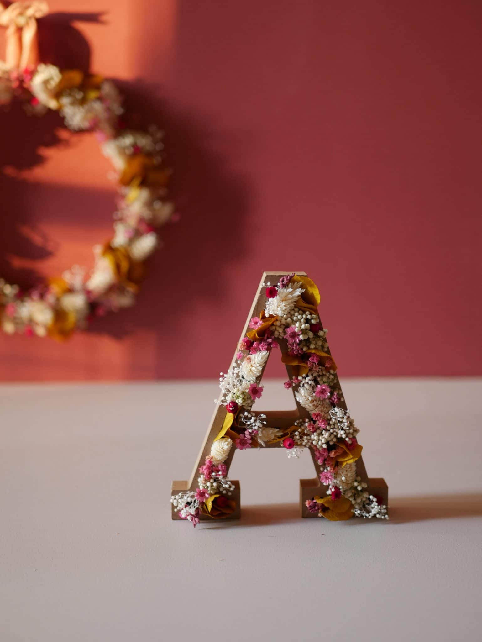 Lettre fleurie - La pétillante